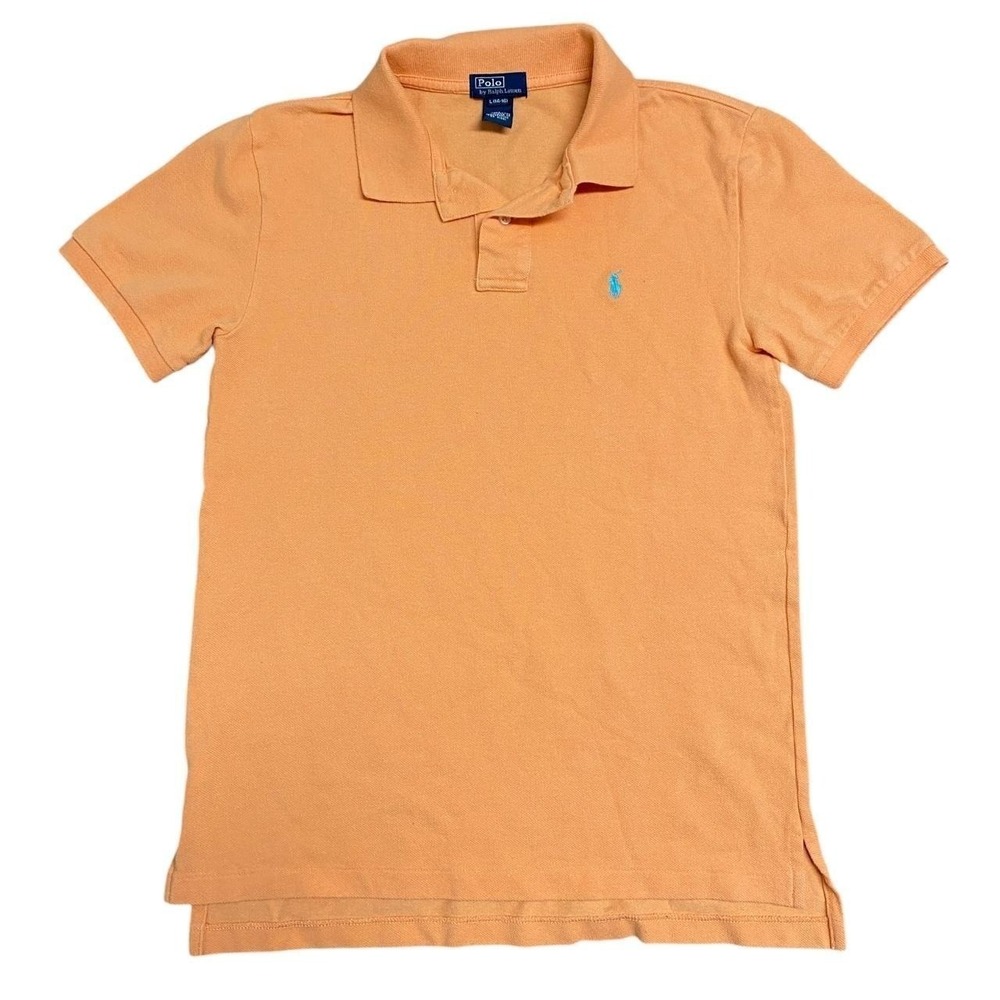 Polo Ralph Lauren Orange Pony Polo Shirt Youth L